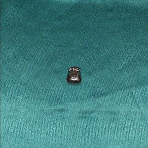 Pandora silver money bag charm
